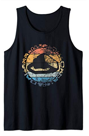 Gamer Gift Idea VR Gaming Headset Retro Vintage Design Tank Top