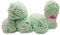 5 x 100 Gramm Himalaya Velvet Micro-Polyester Strickwolle, Babywolle samtig 500 Gramm Wolle (mint 90007)