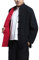Daoba Homme Réversible des Deux côtés Manteau Veste Costume Tang Chinois Traditionnel Manche Longue Arts Martiaux Kung FU Chemise Unisexe (Noir, XXL)
