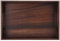 Plateau de Service en Bois de Plateau de Noix, Plateau de Boissons de Café de Casse-croûte Rectangulaire de Style Japonais Simple pour le Restaurant de Bureau(S)