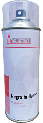 Suministros Orozco Spray Negro Brillo Pintura 400ml.