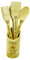 Set Accessori da Cucina Utensili in Legno 5 pezzi portamestoli 4 mestoli Cucchiaio Spatola Forchettone Personalizzati Idea Regalo Originale Festa della Mamma Compleanno Natale Incisione Laser Regina