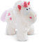 NICI Kuscheltier Einhorn Theodor im Schneeanzug 13 cm I Plüschtier für Mädchen, Jungen & Babys I Flauschiges Stofftier zum Kuscheln & Spielen – 48162