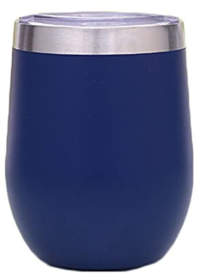 FALIYORS 12Oz Stainless Steel Mug,Swig Wine Cups Eggs Shaped Mug,Cup Beer Wine Coffee Glass Thermos Cup,Drinkware Mugs with Lid a/B / 8x11.3cm