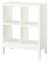IKEA KALLAX Regal mit Untergestell, 77x94 cm, weiß/weiß