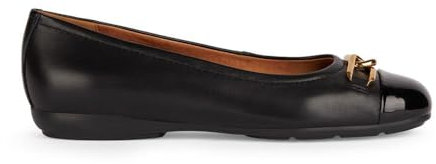 Geox D Annytah A, Ballet Flat Mujer, Black, 36 EU