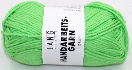 Lang Yarns Handarbeitsgarn 817 - Neongrün