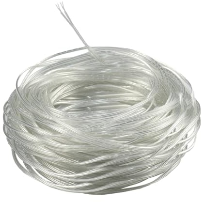 ZoZoMaiy Cavo flessibile in PVC da 30 m, trasparente, cavo di alimentazione a 2 fili, in PVC, flessibile, trasparente, diametro esterno piatto, 1,6 x 3,2 mm, per elettrodomestici con basso consumo