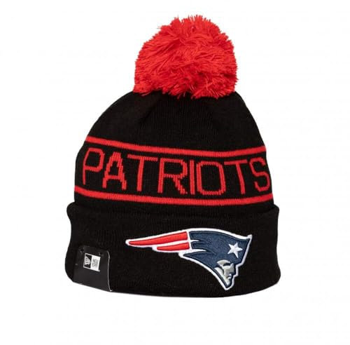 New Era New England Patriots Storm III Beanie Sport Knit Schwarz, Schwarz , Einheitsgröße