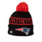 New Era New England Patriots Storm III Beanie Sport Knit Schwarz, Schwarz , Einheitsgröße