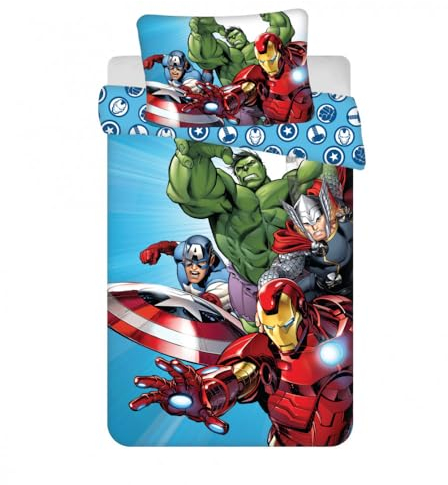 Jerry Fabrics Avengers Bettwäsche-Kollektionen für Kinder, Mehrfarbig, einzigartig