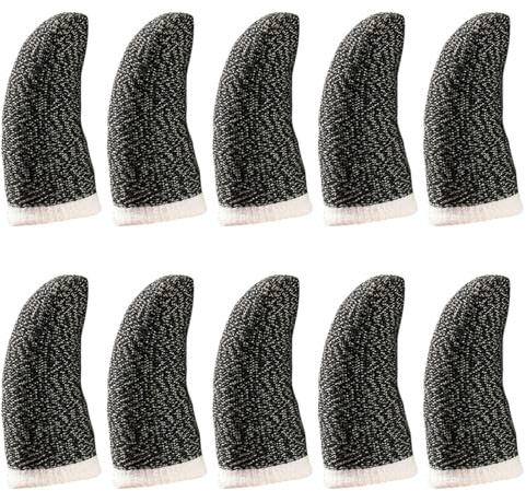 DOITOOL 20stücke Anti-sweat Finger Sleeves Für Gaming Atmungsaktive Touchscreen-fingerschützer Für Trockene Hände Und Verbesserte Spielleistung