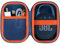 Lebakort Hard Case Compatible with JBL Clip 5 Clip 4 Portable Speaker (Blue Case)