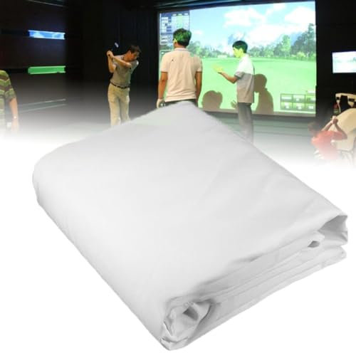 Indoor Golf Simulator for Home & Commercial USE, Includes HD Impact Screen, Suitable for USE with All Golf Launch Monitors for Golf Training