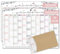 Timr Wandkalender 2025 inkl. 2026 Motiv Konfetti - DIN A2 Kalender 12 Monate I beidseitig I tr287