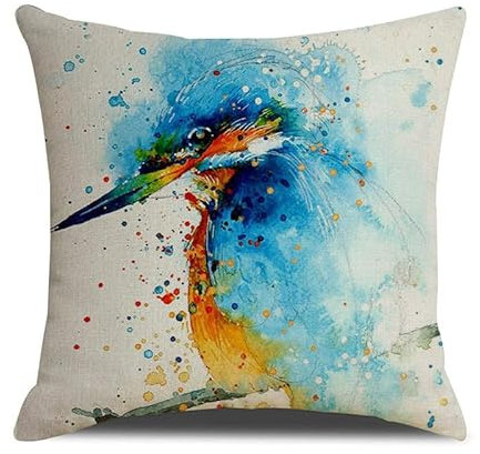 Kissenbezug 45X45 Papagei Kissenbezug, Sofakissen Kissenhülle, Modern Dekokissen Kissenbezüge, Deko Wohnzimmer Zierkissen Für Sofa Stuhl Bett Garten