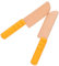 BESPORTBLE 2 Pièces Bois Couteau de Cuisine Simulation Découpage Légumes et Fruits pour Garçon Fille Pédagogique Montessori