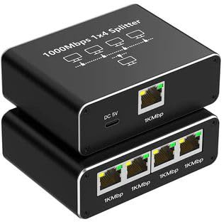 ALLNET ALL-NS1005 Splitter/Switch 5 Port Gigabit / 5X LAN / Lüfterlos