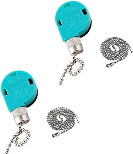 Interruptor de cadena de tracción del ventilador de techo, extensión de cadena de tracción del interruptor del ventilador de techo 3 control de velocidad reemplazo d