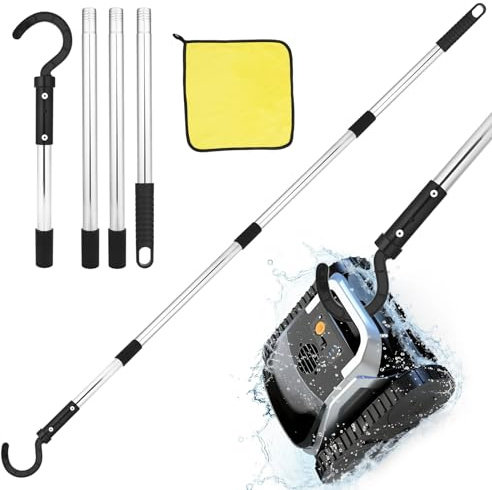 Ganci Accessori per Robot da Piscina con Pali Telescopici, Gancio per Robot Piscina,Gancio per Robot Pulitore Piscina,Ganci Per Spazzatrice Per Piscina,Gancio per Tutti i Robot Pulitori per Piscine