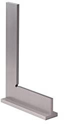Promat Lineal DIN 875/II Schenkel-L.100x70mm m.Anschlag aus Legiertem Stahl