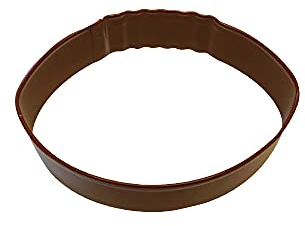 Creative Party K1395/Z Braune Rugby-Ball-Ausstechform aus Polyresin, 1 Stück, Stahl