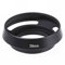 Fotga Nero Metallo Hollow Ventilato Curvo 39 millimetri lente Copertura a vite paraluce per Leica 39mm Filetto Filtro Lens DSLR