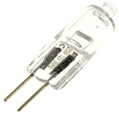 75X2820 Ampoule halogène d'origine 20w g4 12v pour hotte