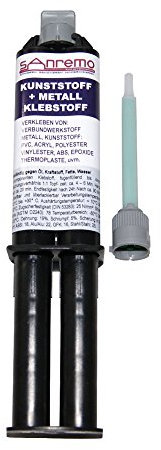 Sanremo Kunststoff + Metall Klebstoff