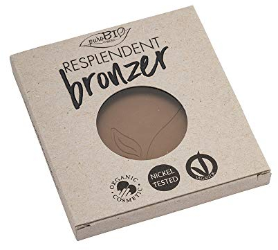 PUROBIO Resplendent Bronzer-Nachfüllung, Nr. 01 Hellbraun, 9 g