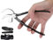 Pinza per uccelli per calzolaio in acciaio 45# per calzolaio in pelle artigianale artigianale strumento di lavoro fai da te forma a becco azionata a mano per rammendo e fabbricazione di scarpe