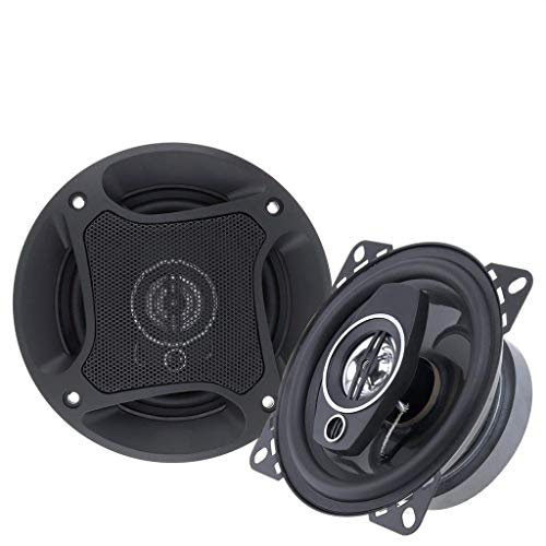 B-BLACK COPPIA CASSE AUTO 250W AUTOPARLANTI STEREO COLORE NERO SISTEMA DI RIPRODUZIONE COASSIALE