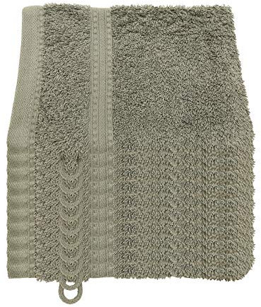 Julie Julsen® Bio Waschhandschuh-Set, 10 Waschhandschuhe in 32 Farben erhältlich weich und saugstark Silbergrau 15x21 cm
