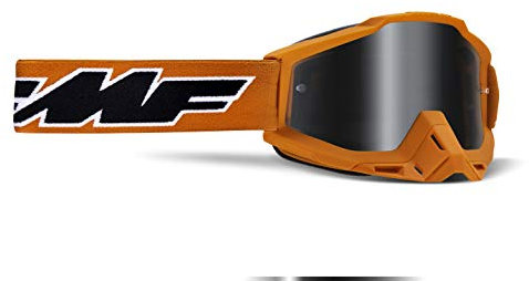 FMF Goggles Powerbomb Rocket Orange (Mirror Silver)