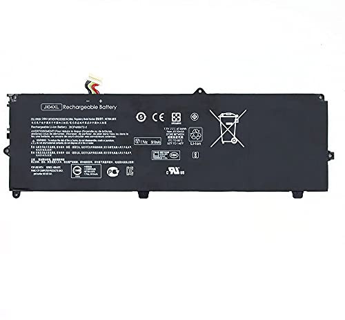 Bestome JI04XL Ersatz Akku Kompatibel mit HP J104XL HSTNN-UB7E HSN-I07C 901307-541 901247-855 JI04047XL Elite X2 1012 G2 Elite X2 1012 G2-1LV76EA Series 7.7V 47.04Wh