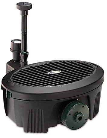 Aquagarden Inpond 2000, Bassin et pompe à eau, filtre, clarificateur UV, spot LED et fontaine, solution tout-en-un pour un beau bassin propre et limpide, pour des bassins jusqu’à 2000 litres