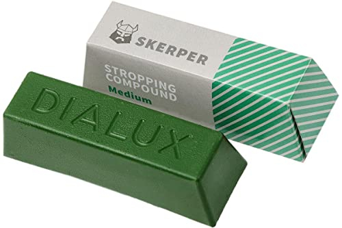 Skerper Stropping Compound STC003 Bloc de Polissage Medium, Vert