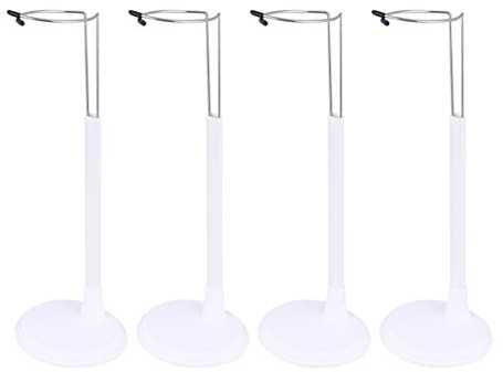 Ipetboom Puppen Halterung Puppenständer 4 Stücke 30X10 cm Puppenständer Puppen Lagerregal Tragbarer Puppenständer Zubehör Für Puppenaufbewahrung Heimtextilien Ständer Halterung Für Puppen