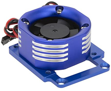 MOUDOAUER 1 Set Motor Cooling Fan 6-8.4V for TRAXXAS 1/8 4WD SLEDGE Monster Truck Accessory Part