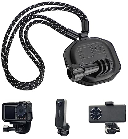 Magnetische Action-Kamerahalterung für GoPro,magnetische Zaunhalterung, Gopro Halterung mit 1/4'' Adapter Kompatibel mit GoPro Hero 11 10 9 8 Insta360 DJI OSMO Action Smartphone