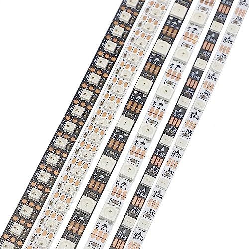 DC 5V Schmalen 4mm 5mm 8mm WS2812B Led Streifen licht WS2812 5050 3535 RGB Einzeln Adressierbaren pixel Streifen 1M 2M (2M, 4mm 3535SMD Black)