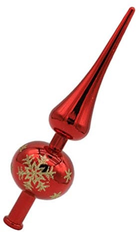 Gadpiparty weihnachtsbaumspitze stern Weihnachtsfeier-Ornament Vintage Christbaumspitzen Vintage-Dekor das Weihnachtsfeier Ornament Christbaumschmuck Jahrgang Glas Christoph Metall