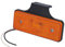 SAMETRUCK Seitenmarkierungsleuchte LED Begrenzungsleuchte orange 12V 24V LKW Anhänger E9