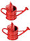 BESPORTBLE 2pièces Arrosoirs Miniatures Alliage Décoration pour Maisons De Poupées Et Paysages Accessoires De Décoration Et Pratique