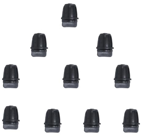 iBamso 10pcs Bewässerung Stecker Bewässerung Schlaucharmaturen, Upgraded Tropf Bewässerung Endstecker mit Verriegelung für 1/4 (4/7mm) Schlauch, Bewässerung Anti-Drop Premiun Qualität Fitting