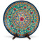 ZARENHOFF KaraKalam D10 Lagan Ljagan Teller Rishtan Rischtan Handarbeit Keramik Ляган Plate Handgemalt Keramikteller Oriental Kazan Schale (42 cm)