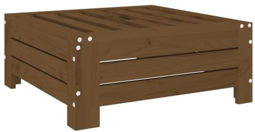 825334 Revêtement pour pied de parasol en bois de pin Marron miel, marron, S