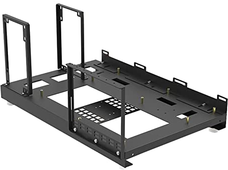 Bastidor de Caja para Placa Base de computadora - Conjunto de chasis para PC para Juegos, Bastidor de chasis Abierto ATX/M-ATX/ITX | Marco de Aluminio Abierto para overclocking para computadora