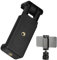 2 Piezas Soporte Universal Adaptador para Teléfono Móvil con Abrazadera Ajustable, con 1/4 Agujero de Tornillo, Utilizado en Trípode/Selfie Palo para Fotografía Phone/Samsung/Monopod Selfie Stick