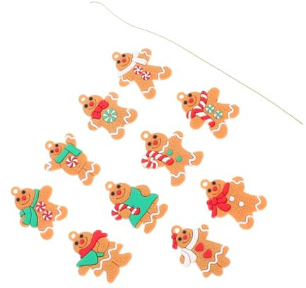 Alipis 10stücke Weihnachtsschmuck Anhänger Hängend Dekorative Anhänger Weihnachtsdeko Für Baum Tisch Wand Fenster